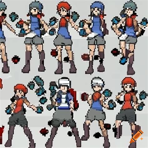 Trainer sprites .